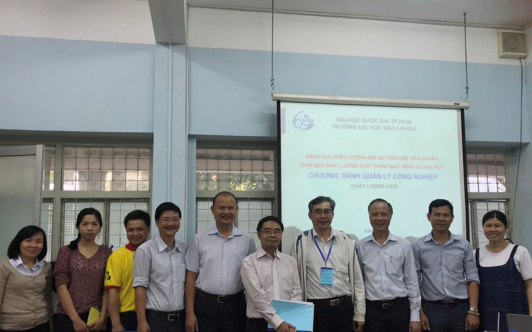 Internal Assessment of the Quality Assurance Standard for English Program of Industrial Management
