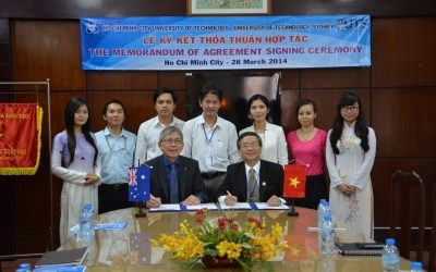 AGREEMENT SIGNING CEREMONY WITH UNIVERSITY OF TECHNOLOGY – SYDNEY