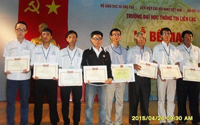 HO CHI MINH CITY UNIVERSITY OF TECHNOLOGY WON THE FIRST PRIZE OF NATIONAL OLYMPIC IN PHYSICS FOR STUDENTS