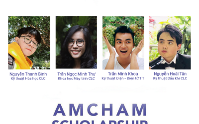 OISP Bach Khoa STUDENTS RECEIVED AMCHAM SCHOLARSHIP 2019