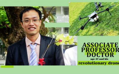 Assoc. Prof. Dr. Vu Ngoc Anh and his revolutionary drones
