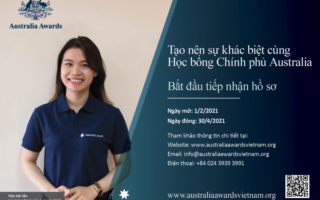 HỌC BỔNG CHÍNH PHỦ AUSTRALIA (AAS)