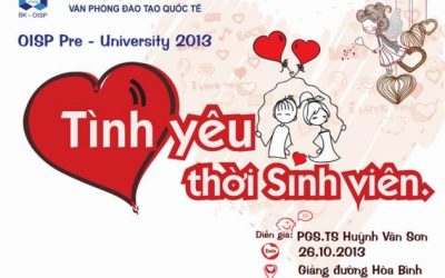 BỔ ÍCH VỚI HỘI THẢO CHUYÊN ĐỀ “TÌNH YÊU THỜI SINH VIÊN”