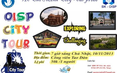 CÙNG DU LỊCH VỚI OISP – CITY TOUR