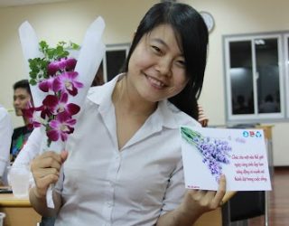 Chương trình mừng ngày Quốc tế phụ nữ “Send words of love”