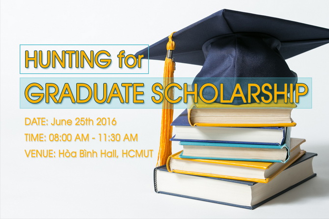 Workshop Hunting for Graduate Scholarship banner