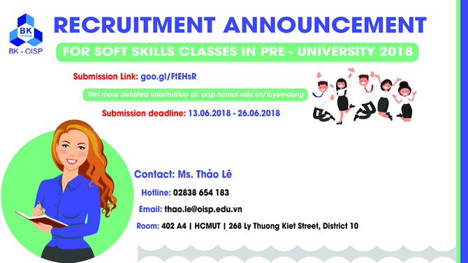 TB tuyen dung GV Soft Skills 2018 v2