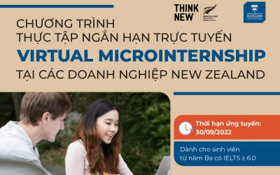 Chương trình thực tập ngắn hạn trực tuyến (Virtual Microinternship) dành cho sinh viên toàn quốc