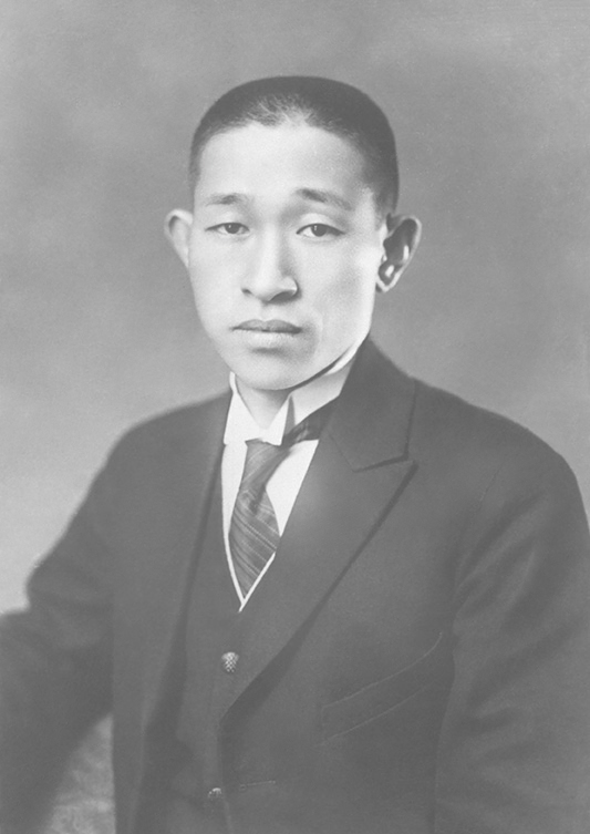 Matsushita Konosuke thời trẻ