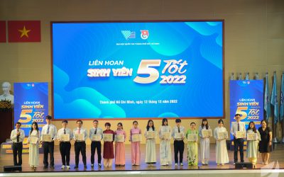 Chúc mừng SV Bách khoa Quốc tế đạt danh hiệu 5 tốt ĐHQG-HCM năm 2022