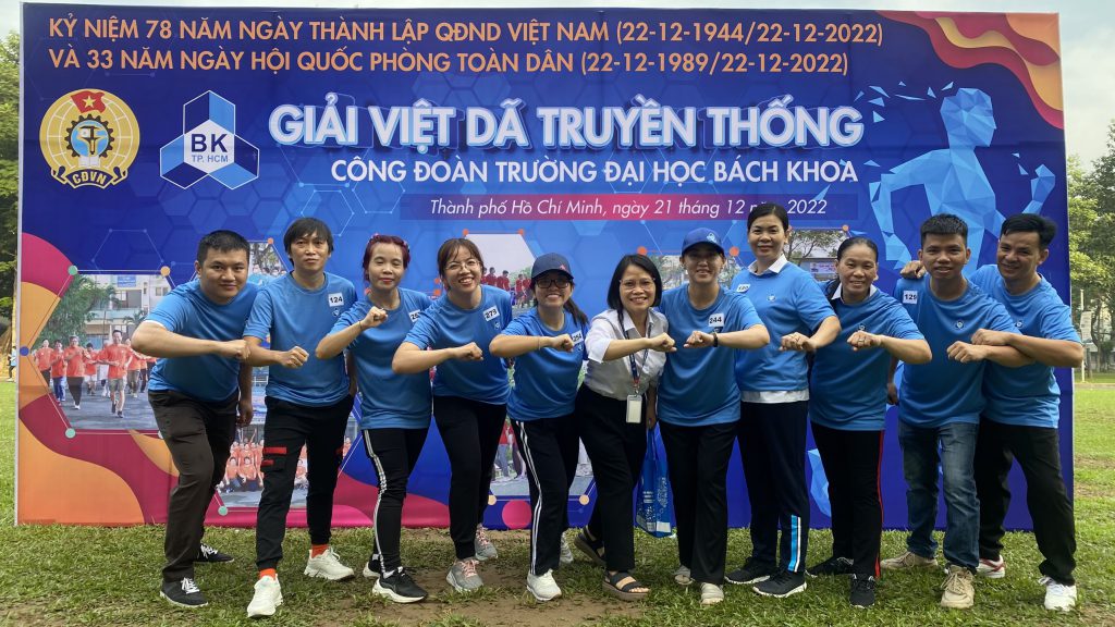 Bộ phận Hành chính – Tổng hợp OISP tham gia giải chạy Việt dã 2022