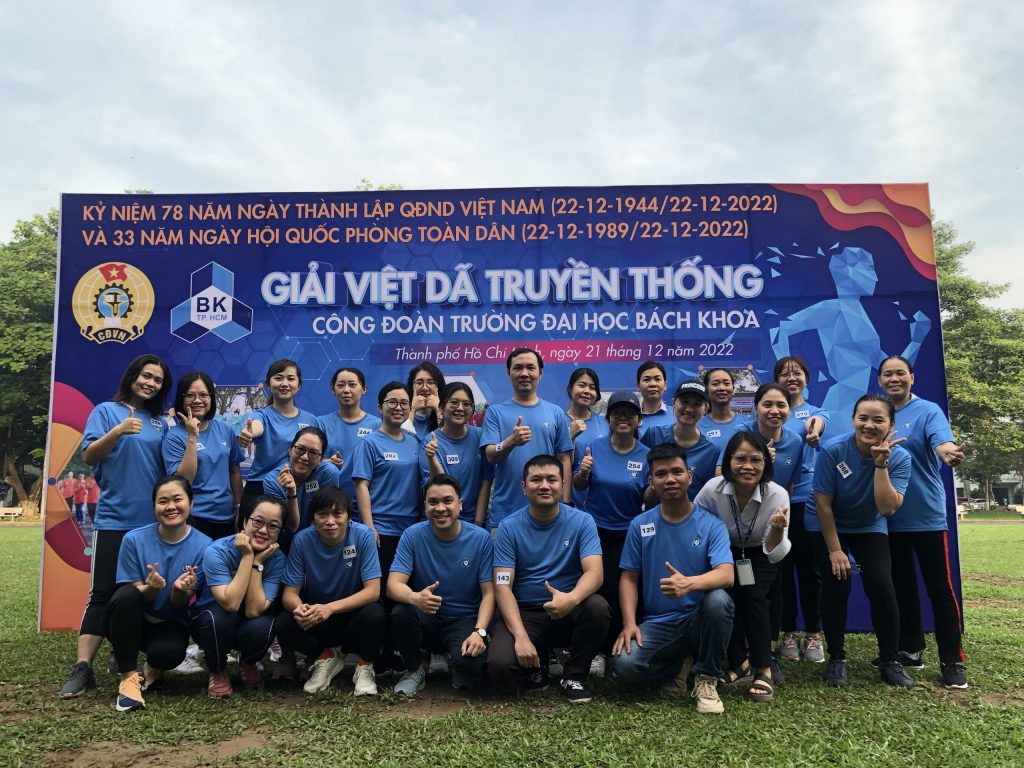 Cán bộ OISP tham gia Giải Việt dã truyền thống 2022