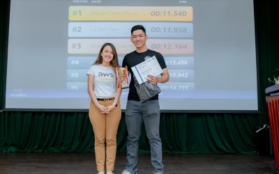 Nguyễn Đăng Khoa vô địch giải đua xe tự hành AWS DeepRacer 2023