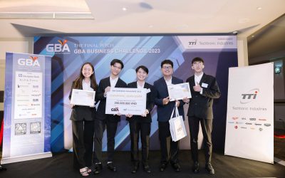 SV Bách khoa Quốc tế đoạt ngôi quán quân “GBA Business Challenge 2023”