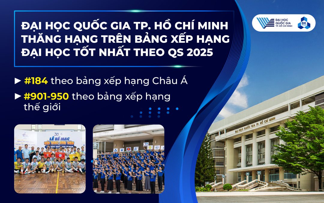 ĐHQG-HCM THĂNG HẠNG ẤN TƯỢNG TRÊN BẢNG XẾP HẠNG CÁC ĐẠI HỌC TỐT NHẤT CHÂU Á